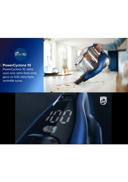 LED 360° Emiş Başlığı Speedpro Max Kablosuz Dikey Süpürge , Mini Turbo Fırça Philips Traş ve Vucüt Bakım Seti+ Lambader Hediye modelleri