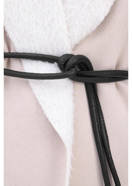 Siyah-Deri Biyeli Kemer