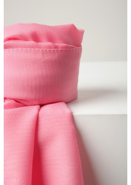 Pembe-Şerit Detaylı Pamuklu Şal fırsatları
