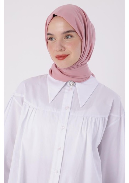 Pembe-Medine Ipeği Şal