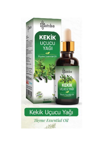 Turuncu Kırtasiye Nutribio Kekik Uçucu Yağı Distilasyon 10ML