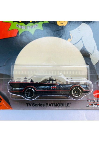 Tv Series Batmobile Batman Arabası 1:64 Ölçek Hotwheels Premium Marka Dc