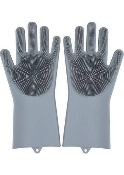 Sihirli Isıya Dayanıklı Silikon Çok Amaçlı Bulaşık Eldiven Fırçası Magic Gloves modelleri
