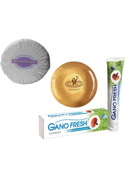+Gano Keçi Sütlü Sabun +Gano Trasvaran Sabun+Fresh Diş Macunu