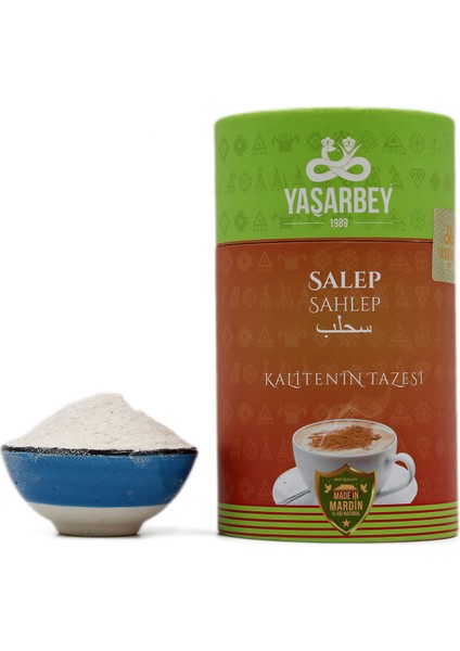 MARDİN DOĞAL ÖĞÜTÜLMÜŞ SALEP 400 GR (HEDİYELİK KUTU)