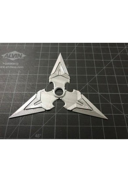 Overwatch Karakteri Genji Shuriken Yıldız Beyaz 1584956