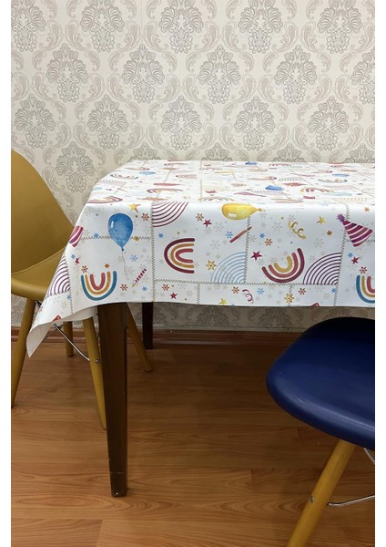 Pvc Elyaf Tabanlı Silinebilir Muşamba Masa ÖRTÜSÜ_PARTI_1187