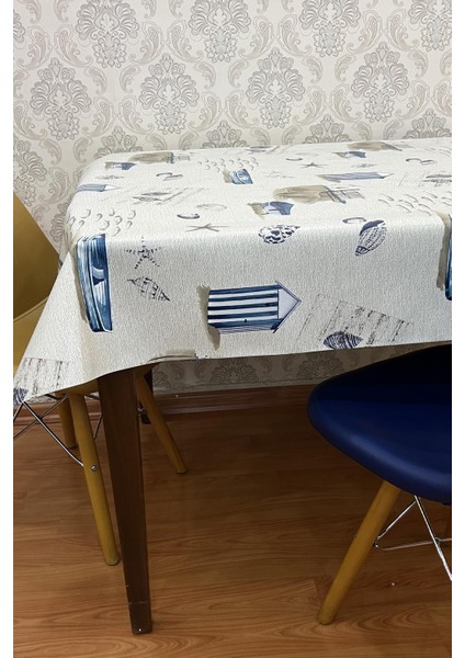 Pvc Elyaf Tabanlı Silinebilir Muşamba Masa ÖRTÜSÜ_KAYIK_C132