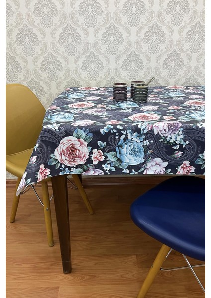 Pvc Elyaf Tabanlı Silinebilir Muşamba Masa ÖRTÜSÜ_GÜL_1199-1 fiyatları