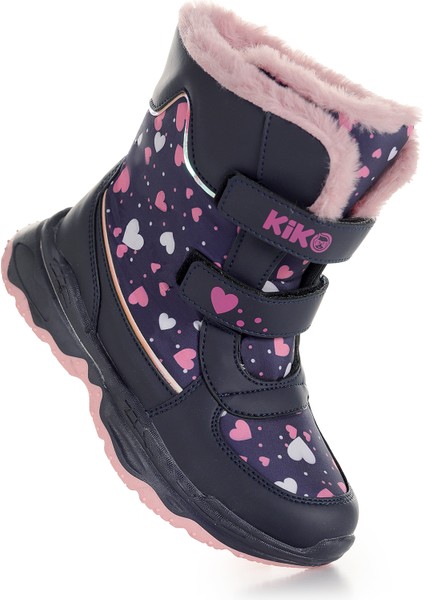 Kartanesi Cırtlı Kız Çocuk Kar Bot Soğuk Suya Dayanıklı