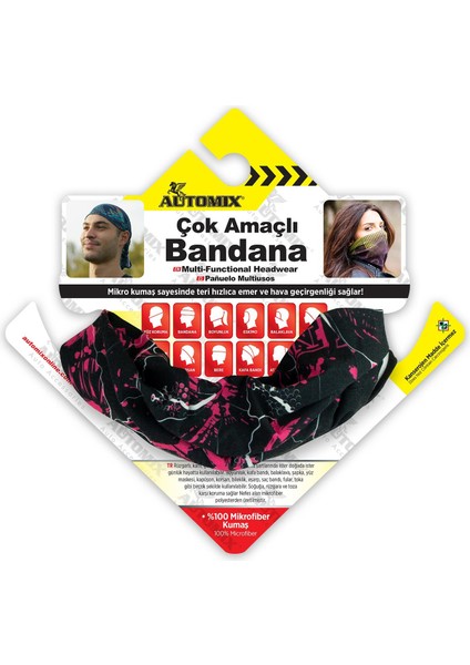 Çok Amaçlı Mikro Bandana