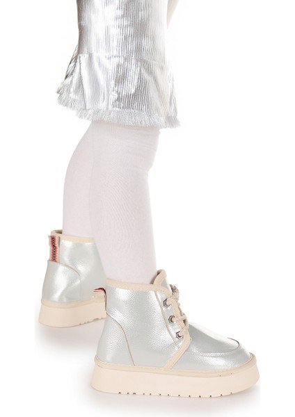 Buck Cilt Bağcıklı Kız Çocuk Bot Ayakkabı fırsatları