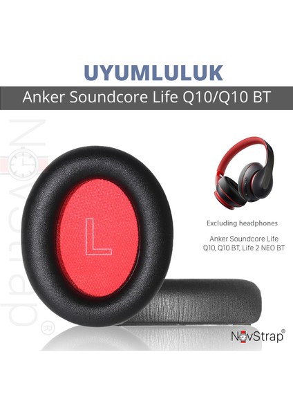 Anker Soundcore Life Q10 Q10 Bt ile Uyumlu Kulaklık Pedi Süngeri Yastığı