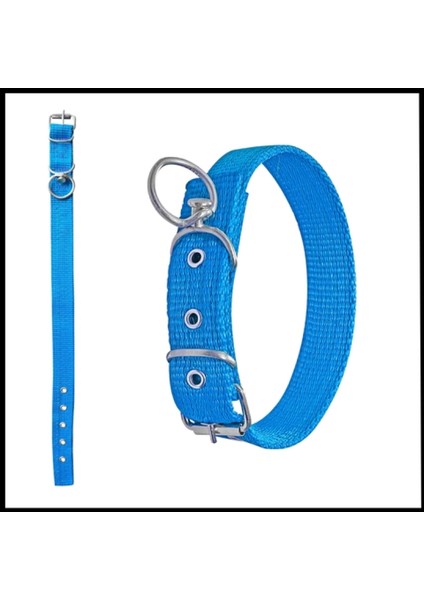 Mavi Dokuma Köpek Boyun Tasması 516