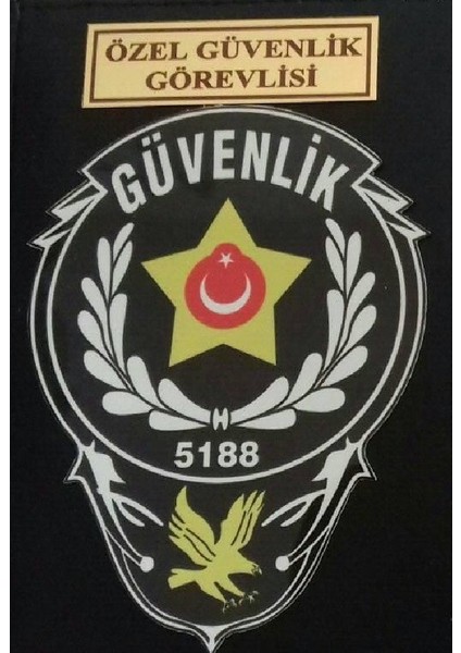 Özel Güvenlik Cüzdan Rozeti Al-Sadece Özel Güvenlik Görevlisi Satın Alabılır.sıvıle Satılmaz