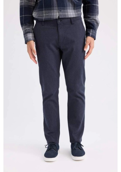 D1050 Chino Pantolon Regular Fit Cepli Düz Paça fırsatları