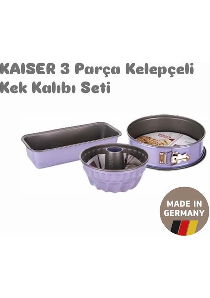 Kaiser 3prc Kek Kalıbı