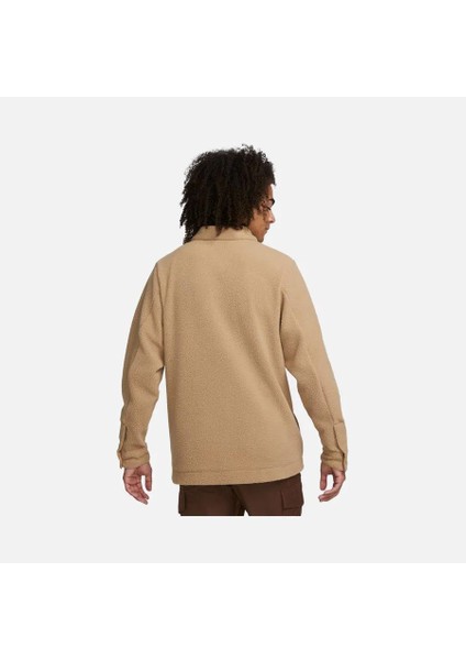Sportswear Sport Utility Sherpa Full-Length Button Erkek Ceket DZ5437 fiyatları