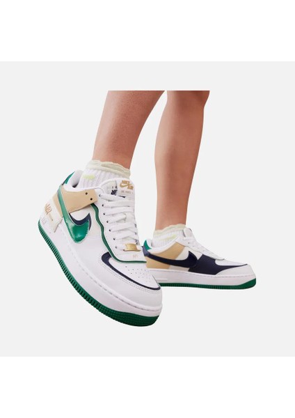 Air Force 1 Shadow ''double Marking'' Kadın Beyaz Spor Ayakkabı DZ1847-102