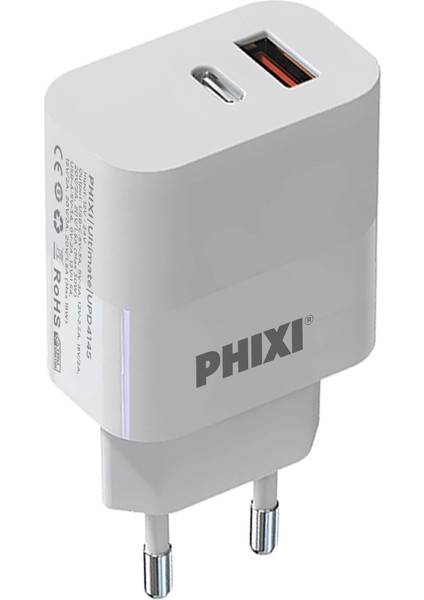 Ultimate UPD4145 45W Pd Çift Çıkışlı Hızlı Şarj Adaptör - ISL1032-4006