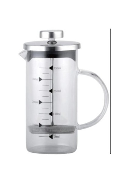 350 ml Cam French Press Kahve Demleme Makinesi