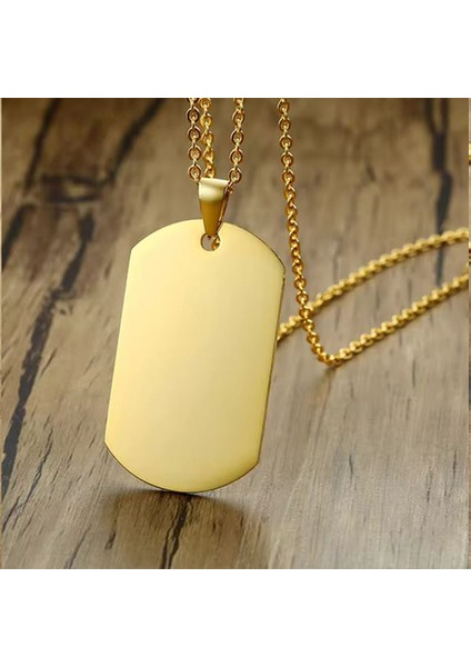 Kişiye Özel Isimli Paslanmaz Künye Çelik Kolye Künye Aslan Takım Baskılı fiyatları