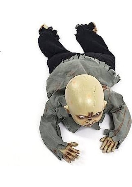 Sesli Işıklı Emekleyen Zombi Bebek Dekor fırsatları