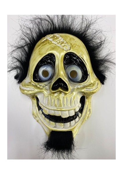 Siyah Peluş Coco Hector Rivera Maskesi