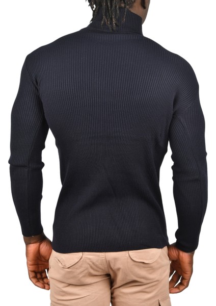 Ince Fitilli Tam Boğazlı Balıkçı Yaka Tüylenmeyen Triko Kazak 2505498 indirimleri