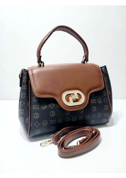 5 Gözlü Kahve-Taba Kadın El-Omuz Çantası fırsatları