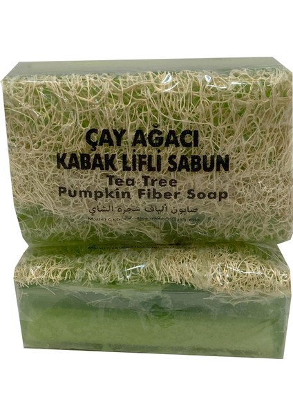 Doğal Kabak Lifli Çay Ağacı Sabunu 100 gr