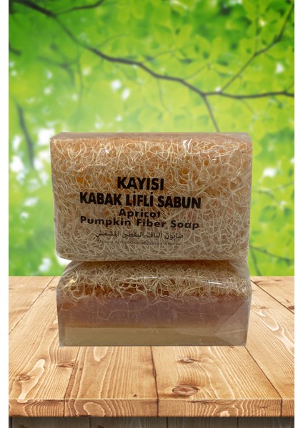 Doğal Kabak Lifli Kayısı Sabunu 100 gr