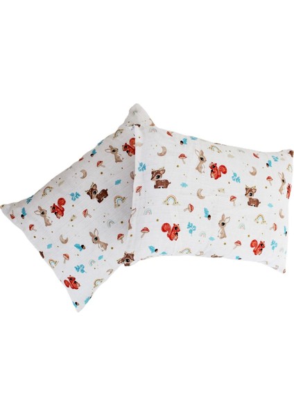 Müslin Bebek Yastık Kılıfı 35X45