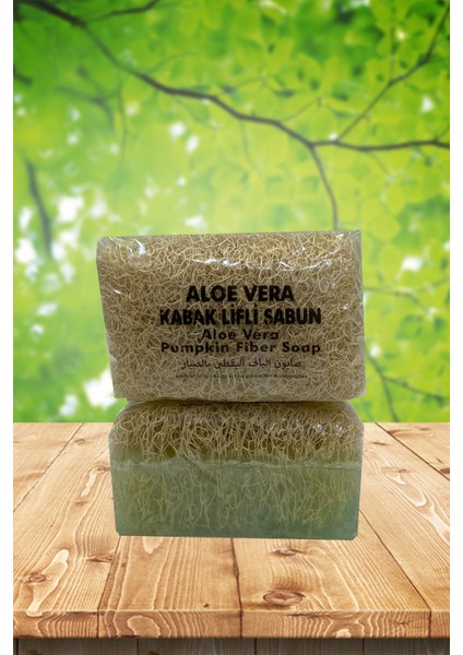 Doğal Kabak Lifli Aloe Vera Sabunu 100 gr