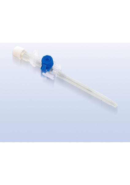Steril Piercing Delim Iğnesi - 100 Adet 25MM Mavi