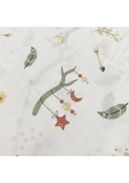Yeşil %100 Pamuk Bebek Yastık Kılıfı 35x45, 2'li set, yumuşak ve kaliteli materyal fiyatları