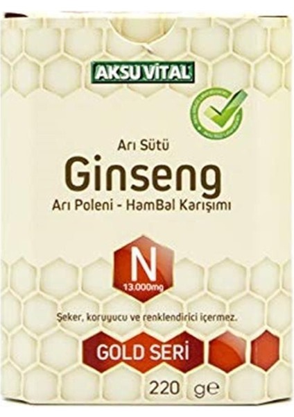 Tekno Trust Ginsengli Arı Sütü Bal Polen (N) 13.000 Mg. 1 Paket (1 X 13000 Ml)