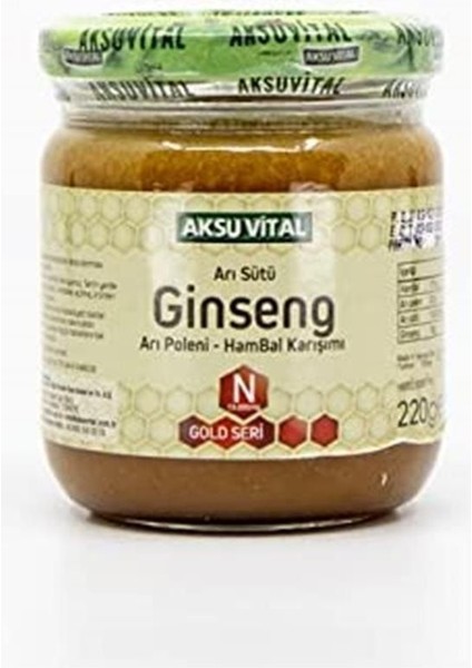 Tekno Trust Ginsengli Arı Sütü Bal Polen (N) 13.000 Mg. 1 Paket (1 X 13000 Ml)