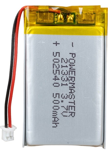 3.7 Volt 500 Mah Lityum Polimer Pil (4738)