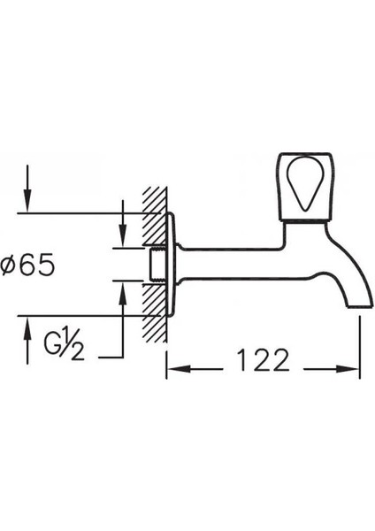 Kısa Musluk A41585 fiyatları