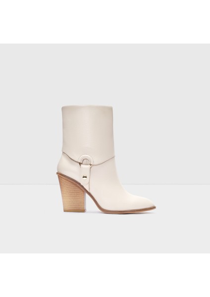 Fresno-Tr Çizme Topuklu Çizme - Bej