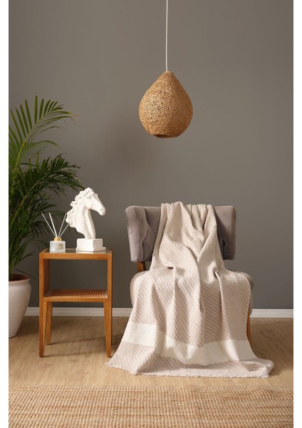 Wilma Bej Throw Battaniye 130X170 cm