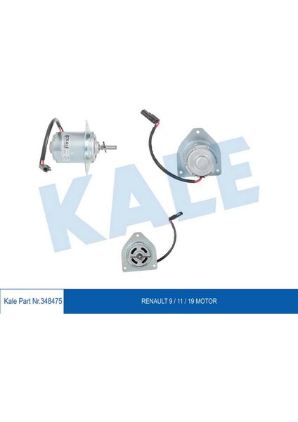 Fan Motoru Kablolu [ Renault R9-R11-R19 ] 13