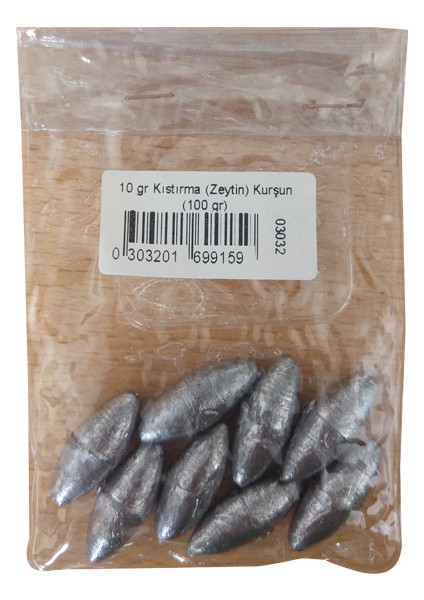 Savex Kıstırma (Zeytin) Kurşun 4 Gram (100gr)