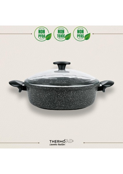 | Karnıyarık Tenceresi | Love Serisi | 26 cm | Gri