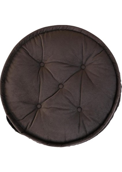 Asia Çok Amaçlı Yuvarlak Minder - 60 x 60 x 14 cm Antrasit 60 x 60