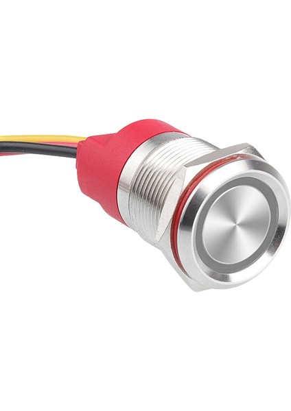 WD19T-P1-EC 19 mm Dokunmatik Touch Metal Buton - Beyaz