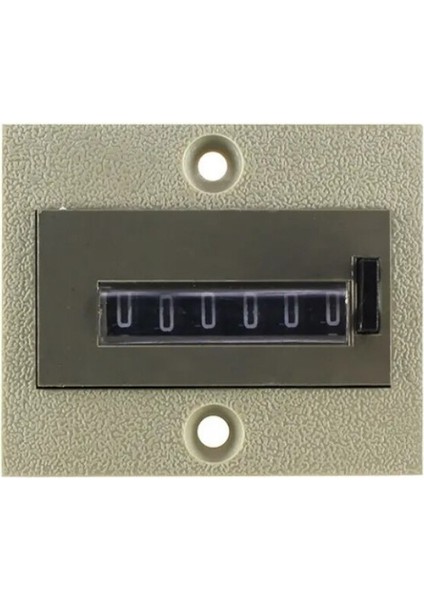 404CA Ac 220V 6 Haneli Mekanik Sayıcı