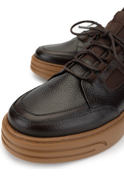 Erkek Deri Kahverengi Casual Ayakkabı 537 3479 Erk Ayk SK24-25 Kahve Dr