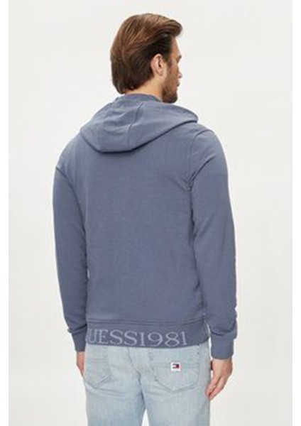 Erkek Brooks Hoodıe Kapüşonlu Sweatshirt - Mavi modelleri